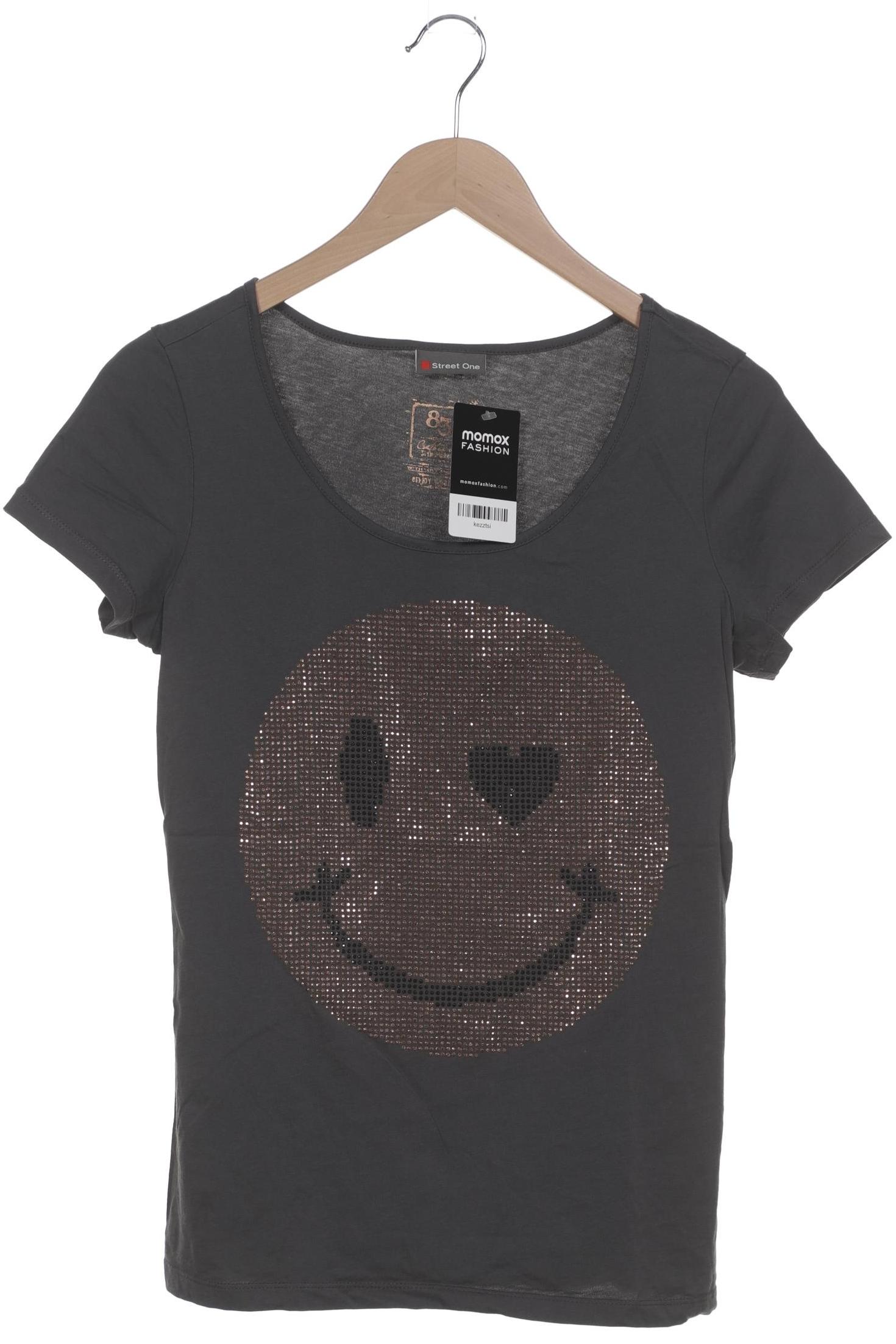 

Street One Damen T-Shirt, grau, Gr. 38