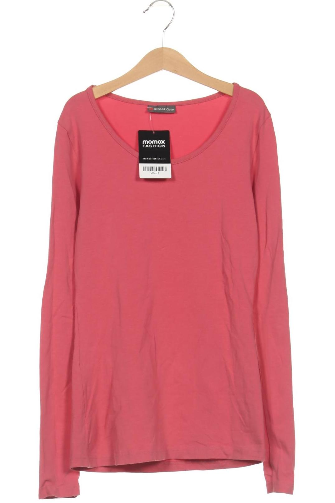 

Street One Damen Langarmshirt, pink, Gr. 34