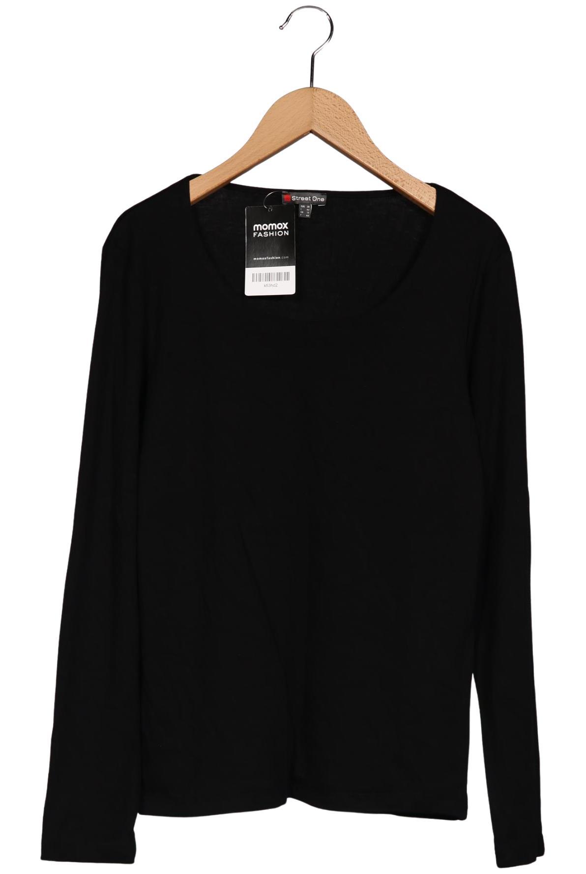 

Street One Damen Langarmshirt, schwarz, Gr. 38