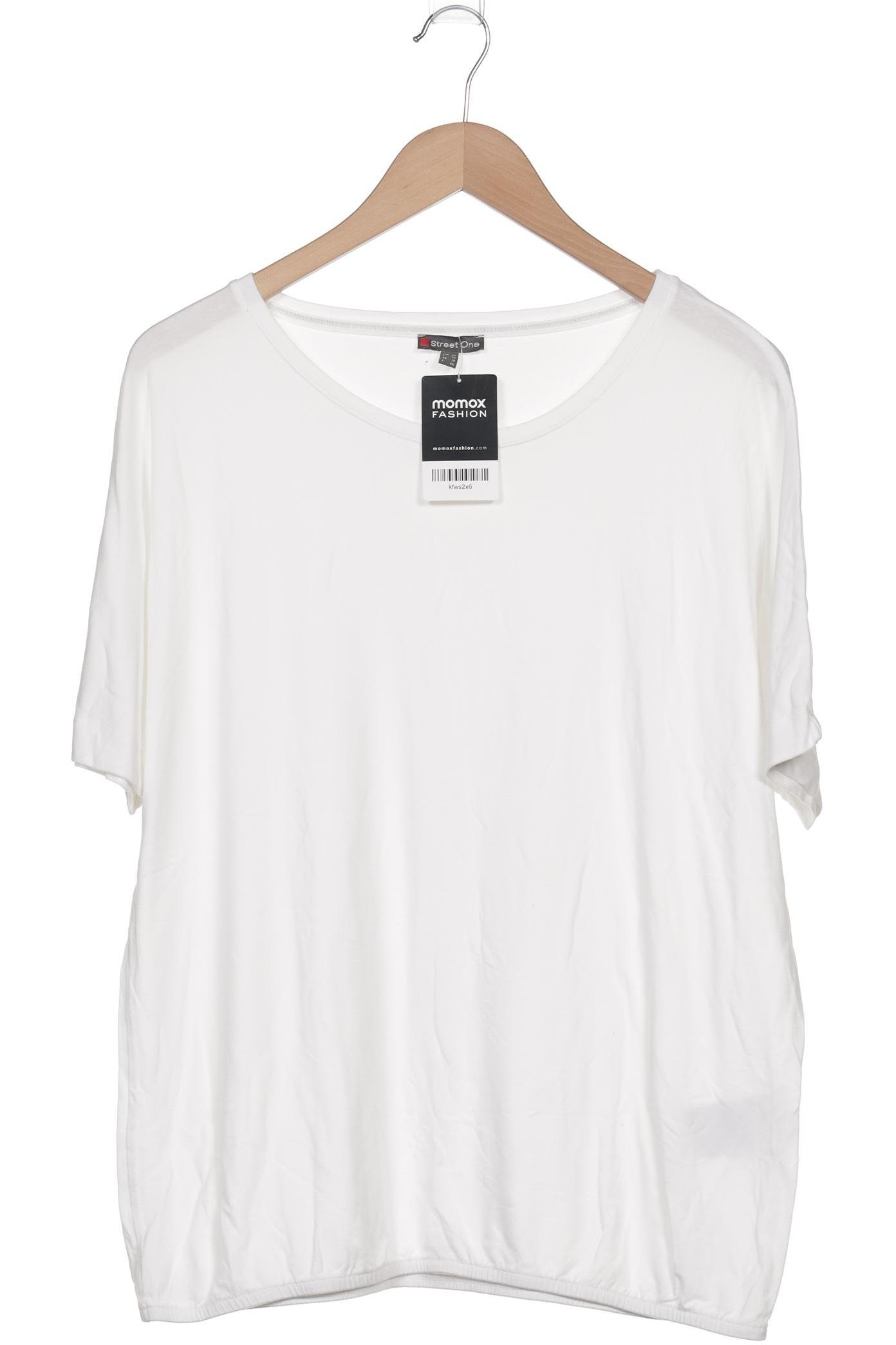 

Street One Damen T-Shirt, weiß, Gr. 44