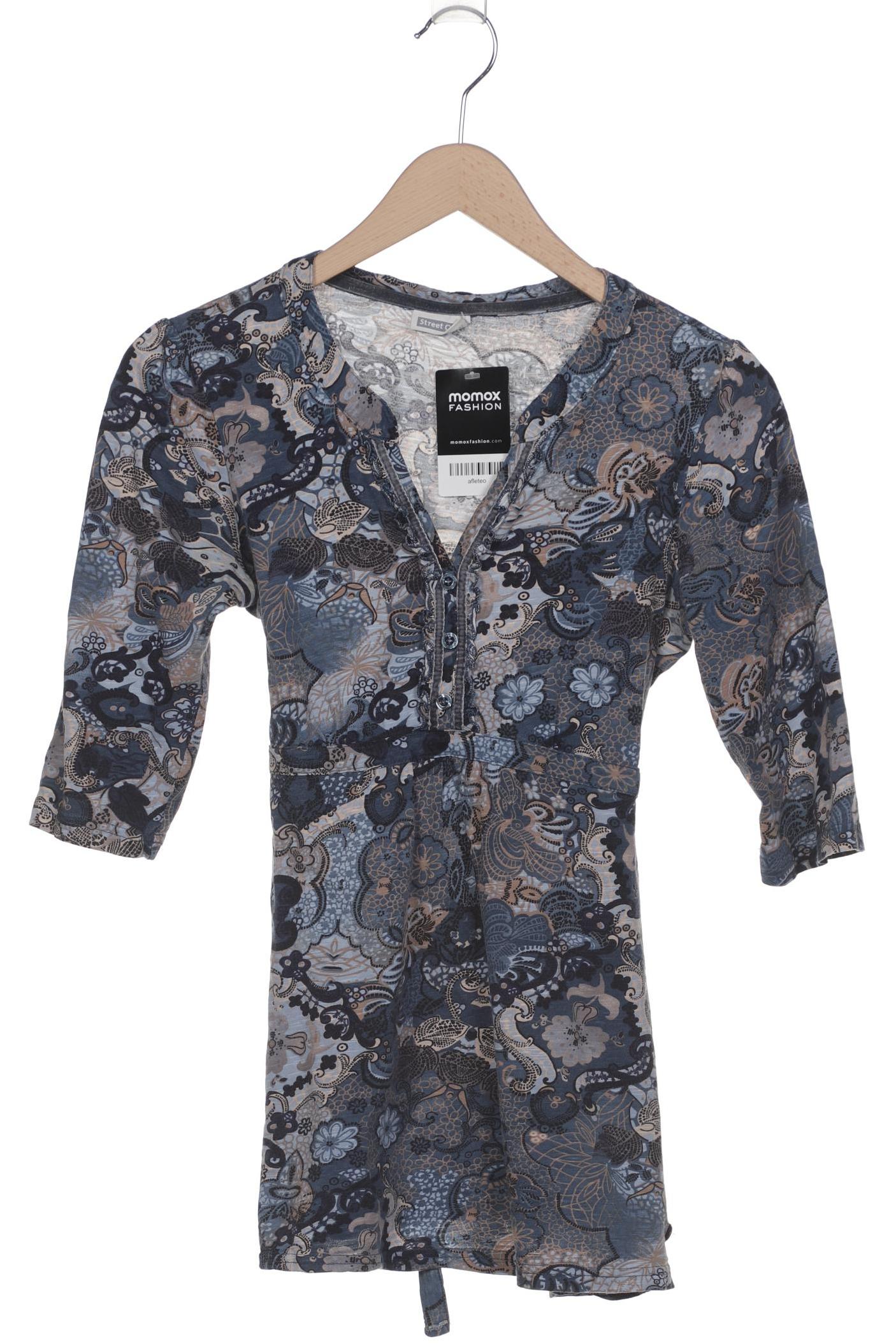 

Street One Damen Langarmshirt, blau, Gr. 40