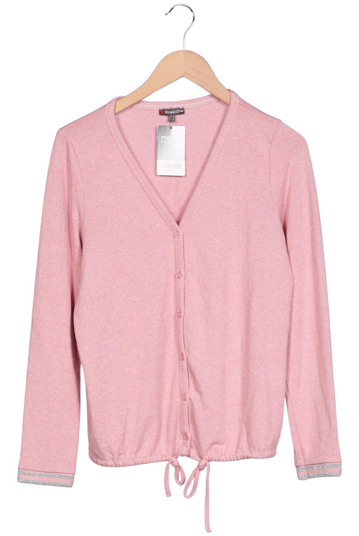 

Street One Damen Strickjacke, pink, Gr. 38