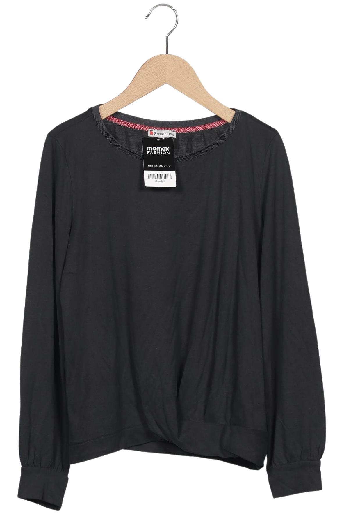 

Street One Damen Langarmshirt, grau, Gr. 36