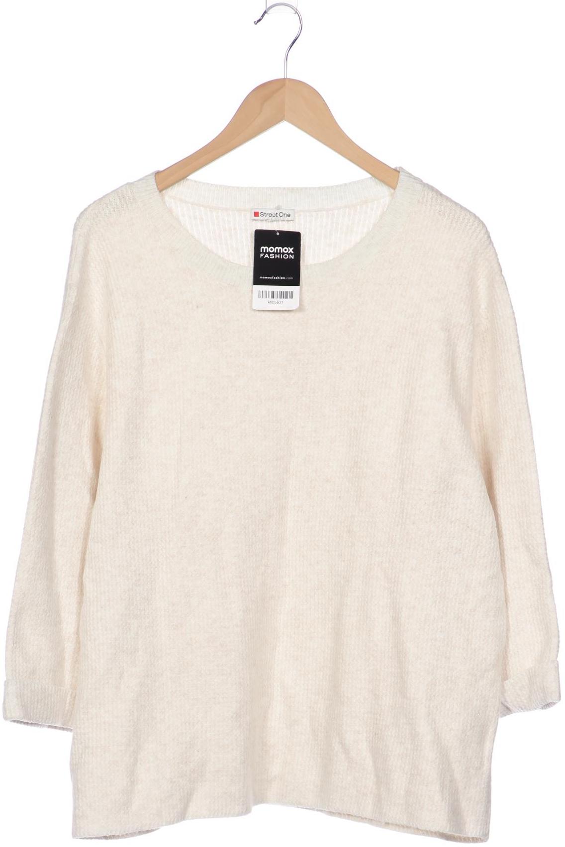 

Street One Damen Pullover, cremeweiß, Gr. 48
