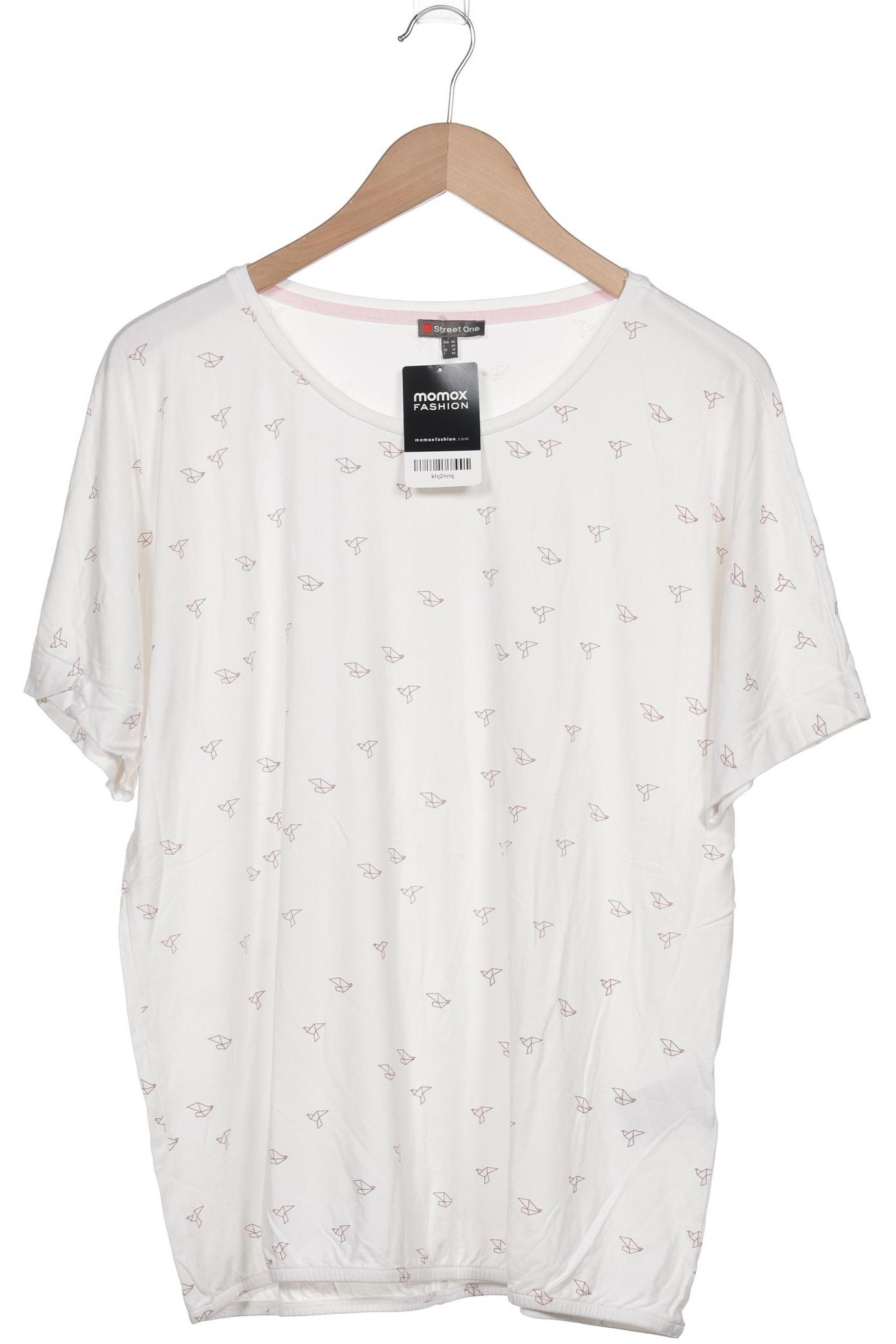 

Street One Damen T-Shirt, weiß, Gr. 44