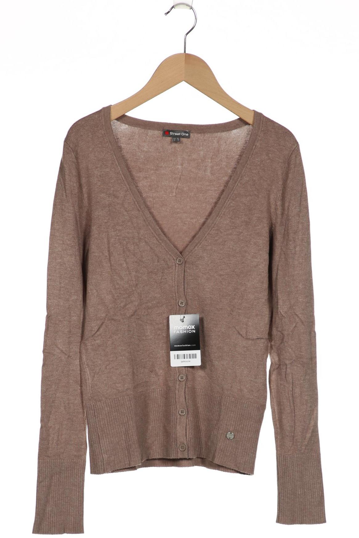 

Street One Damen Strickjacke, beige, Gr. 36