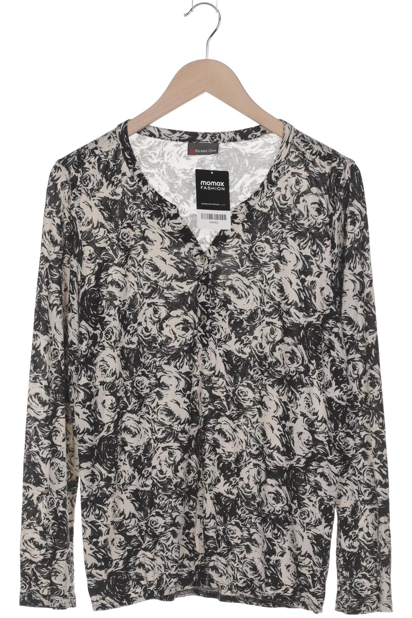 

Street One Damen Langarmshirt, cremeweiß, Gr. 40