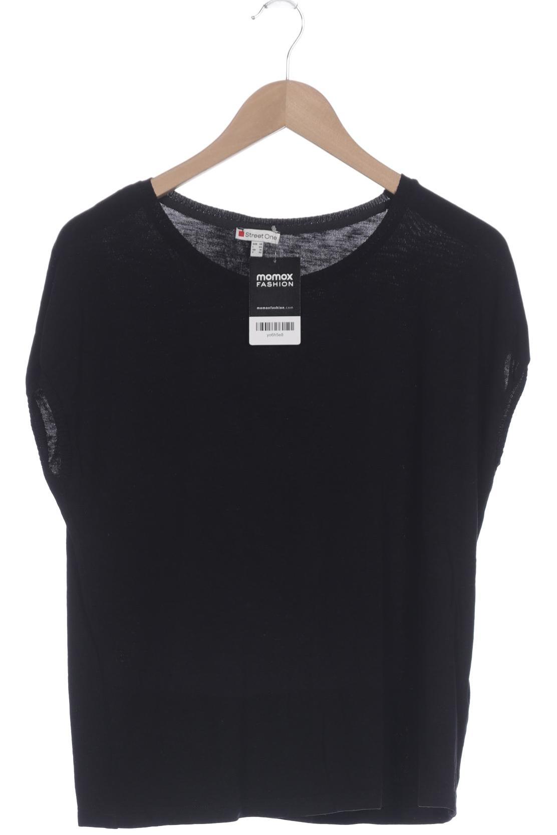 

Street One Damen T-Shirt, schwarz, Gr. 40