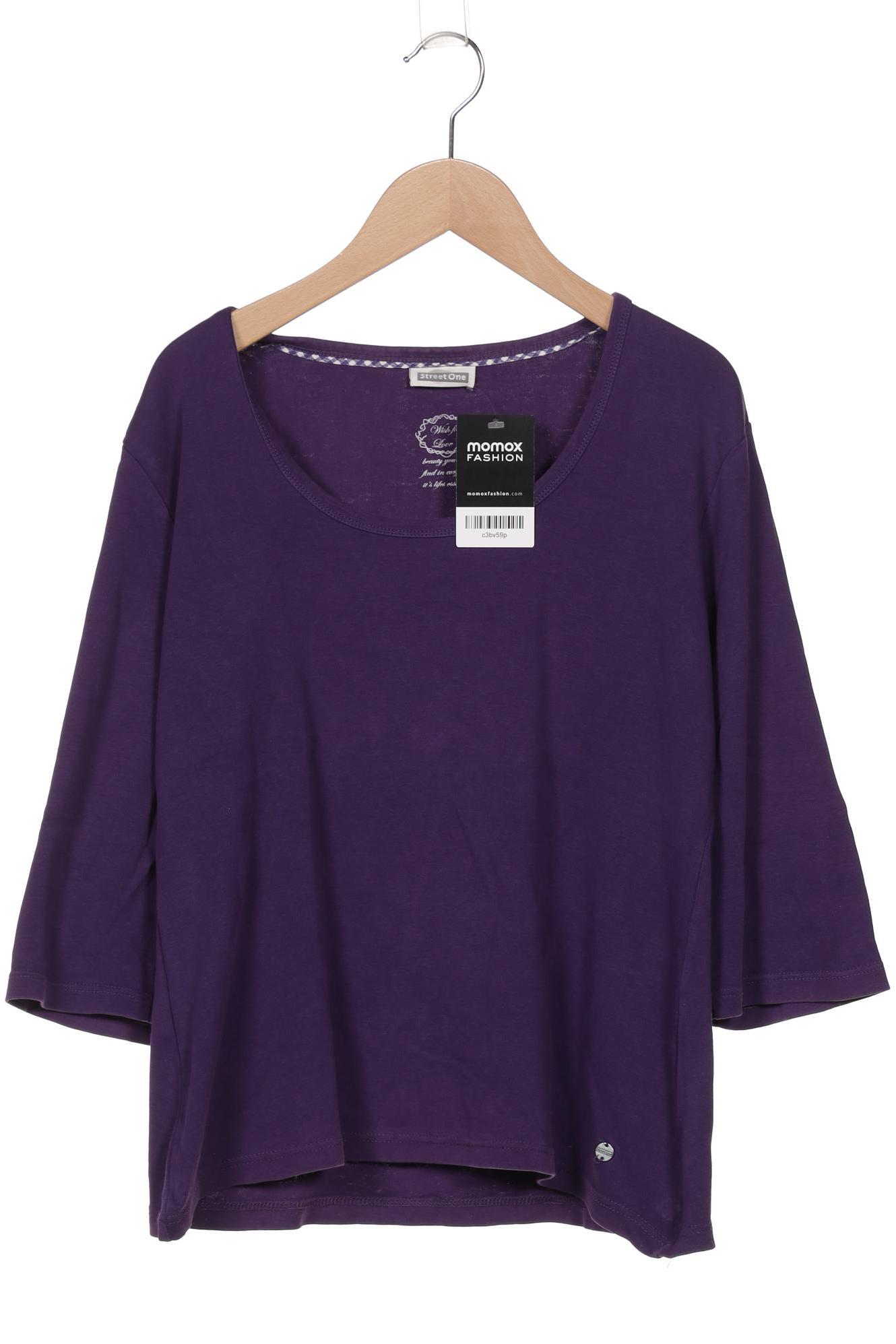 

Street One Damen T-Shirt, flieder, Gr. 44