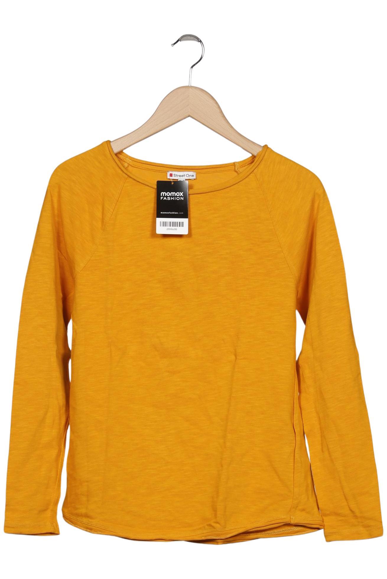 

Street One Damen Langarmshirt, gelb, Gr. 36