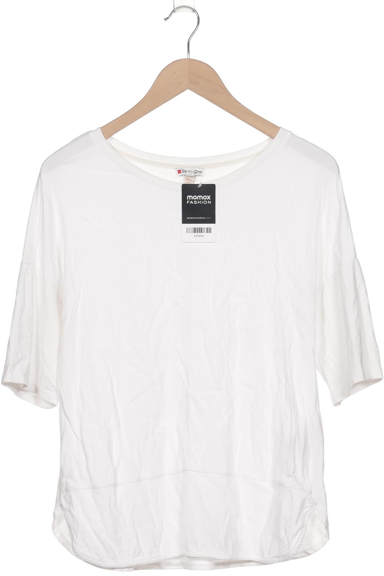 

Street One Damen T-Shirt, weiß, Gr. 42