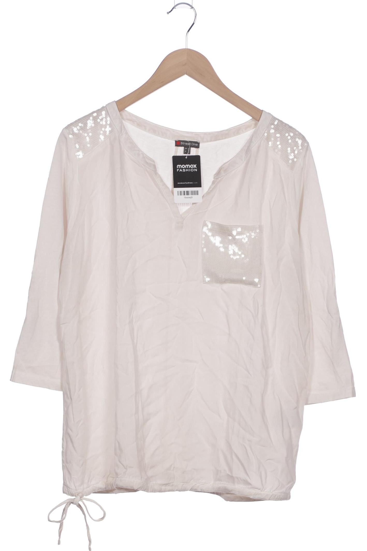 

Street One Damen Bluse, cremeweiß, Gr. 42