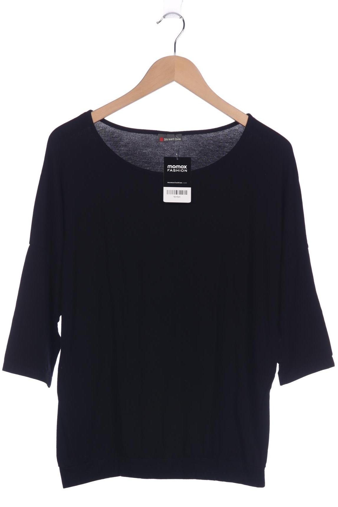 

Street One Damen Langarmshirt, schwarz, Gr. 42