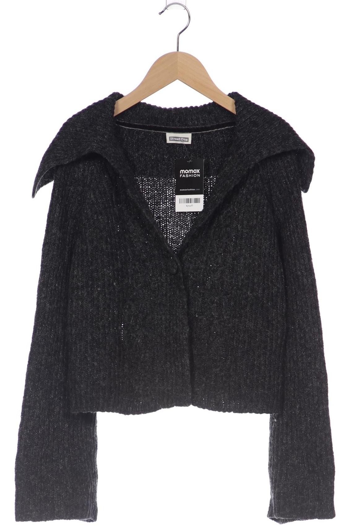 

Street One Damen Strickjacke, grau, Gr. 38