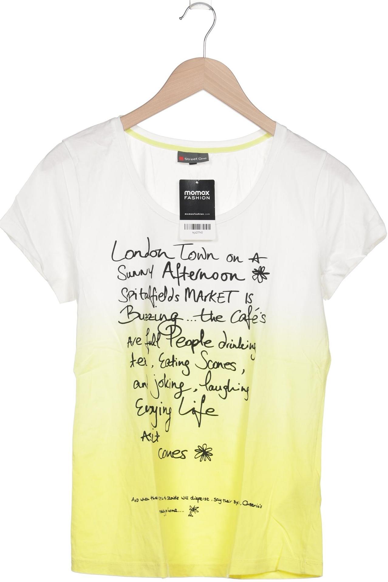 

Street One Damen T-Shirt, gelb, Gr. 40