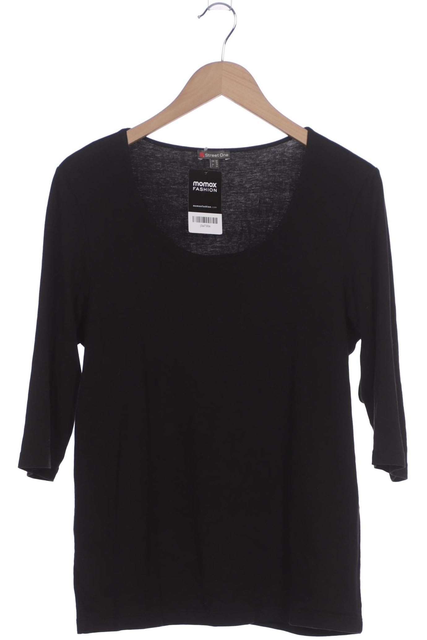 

Street One Damen Langarmshirt, schwarz, Gr. 42