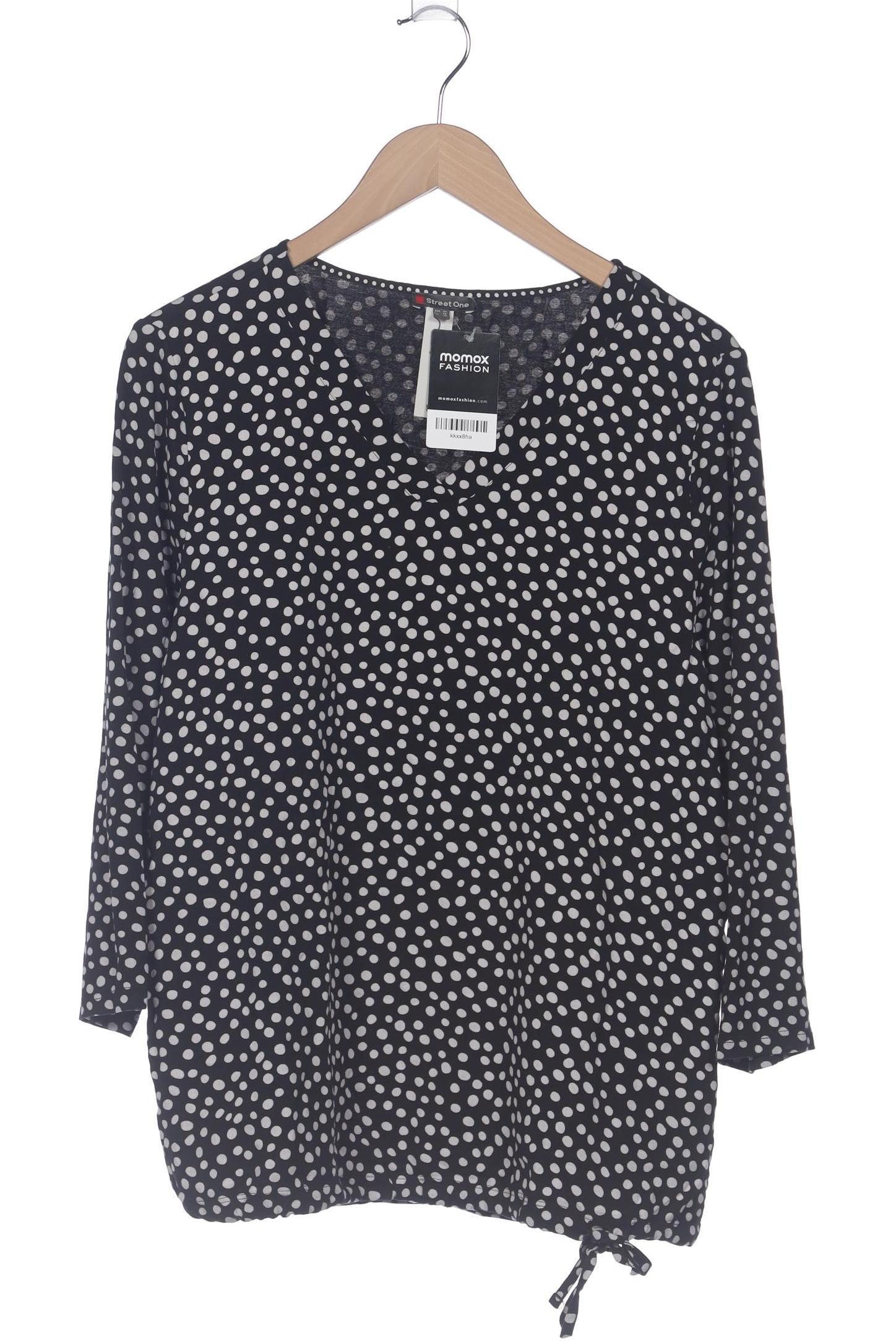 

Street One Damen Langarmshirt, schwarz, Gr. 42