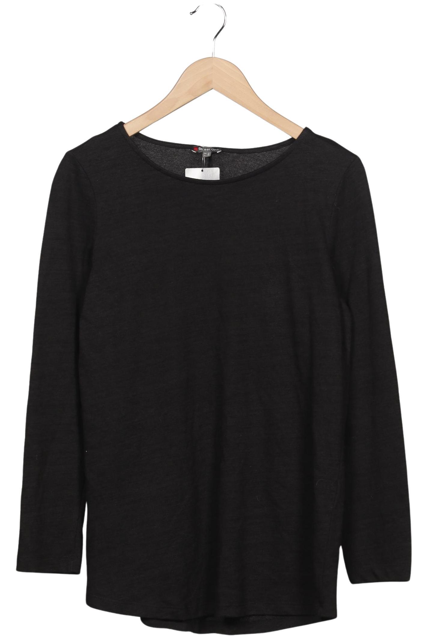 

Street One Damen Langarmshirt, schwarz, Gr. 40