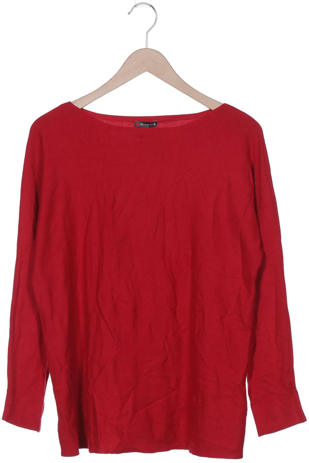 

Street One Damen Pullover, rot, Gr. 36