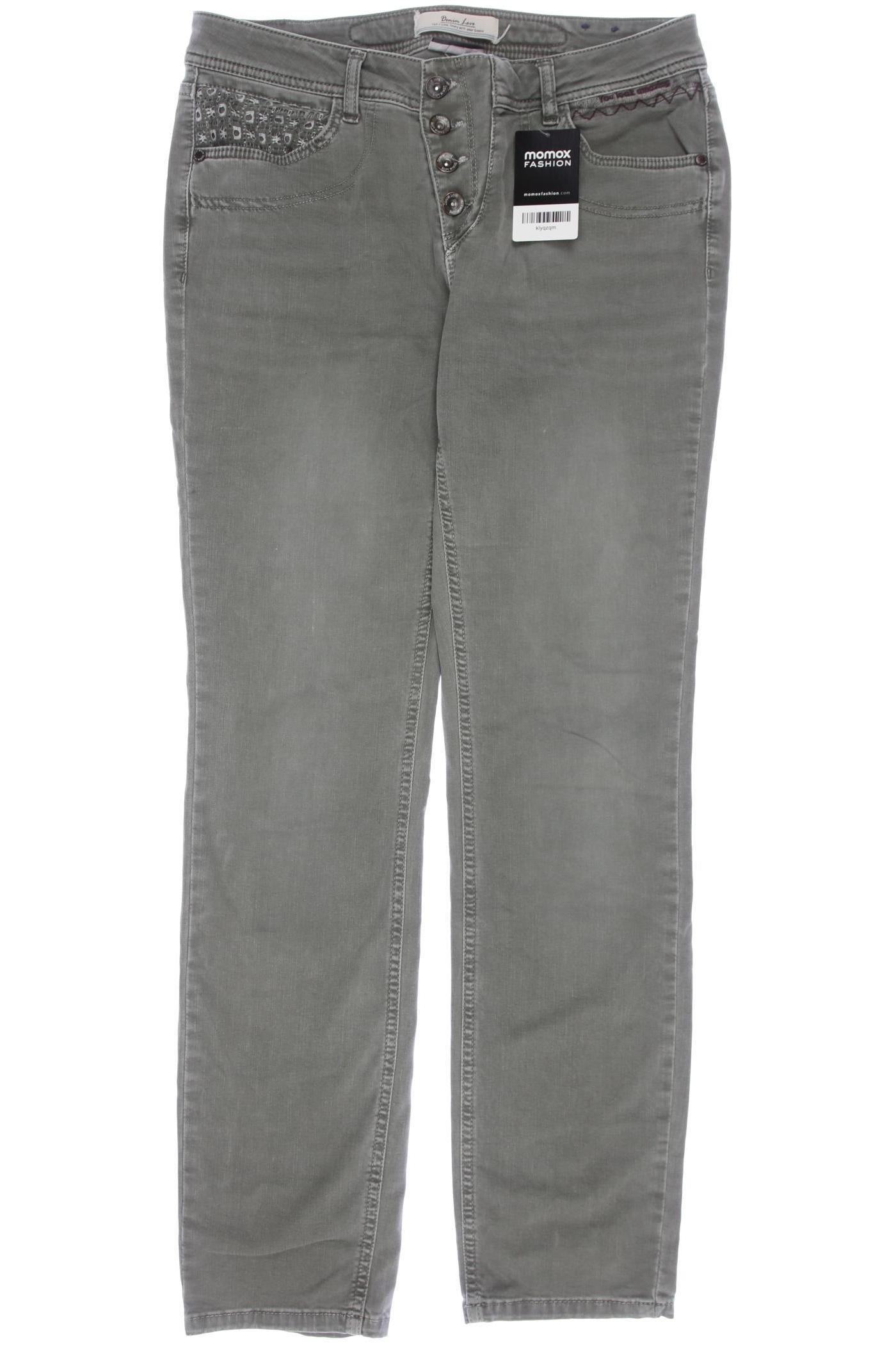 

Street One Damen Jeans, grün, Gr. 28