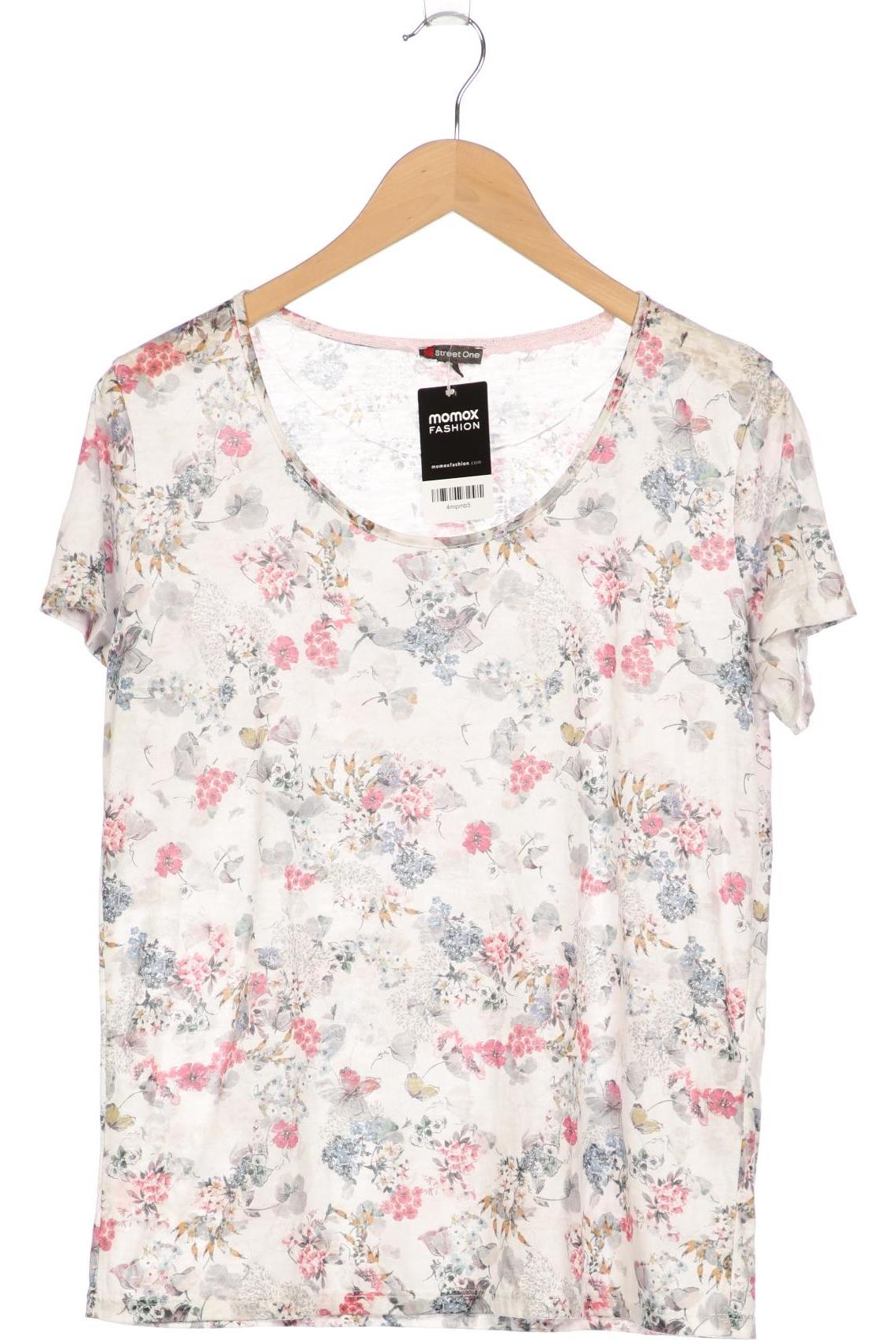 

Street One Damen T-Shirt, mehrfarbig, Gr. 36