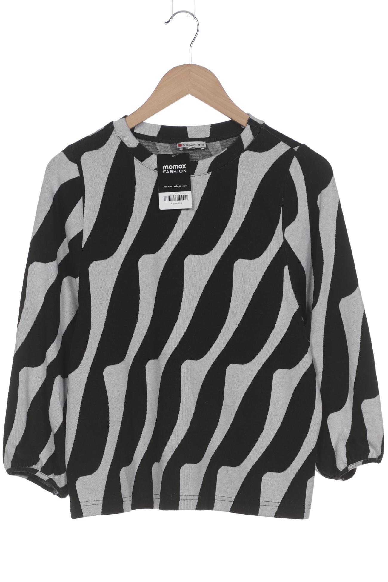 

Street One Damen Sweatshirt, schwarz, Gr. 36