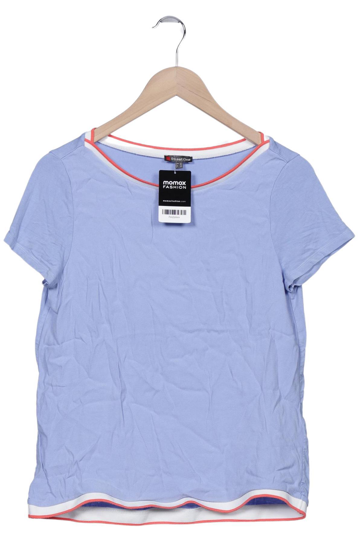 

Street One Damen T-Shirt, blau, Gr. 38