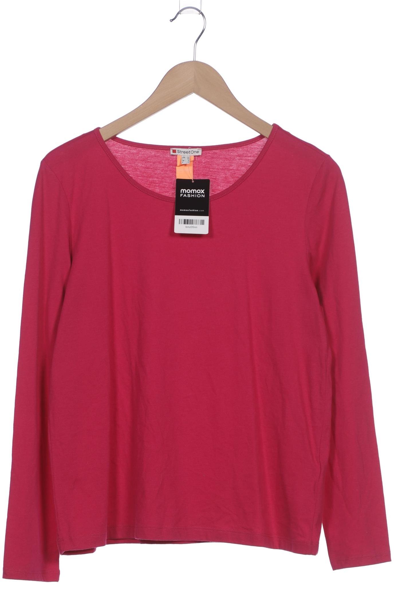 

Street One Damen Langarmshirt, pink, Gr. 40