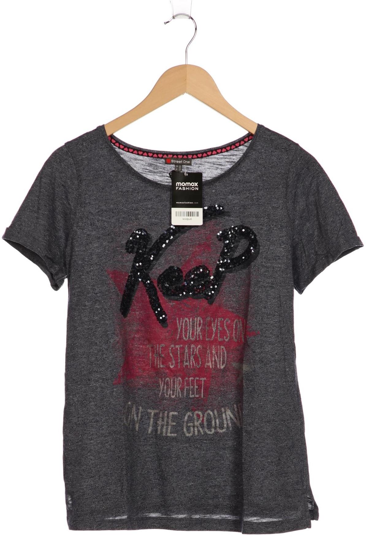 

Street One Damen T-Shirt, marineblau, Gr. 40
