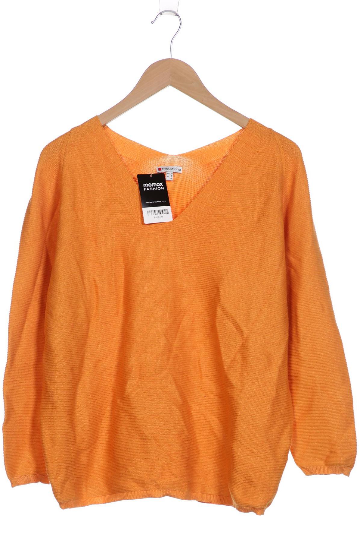 

Street One Damen Pullover, orange, Gr. 38