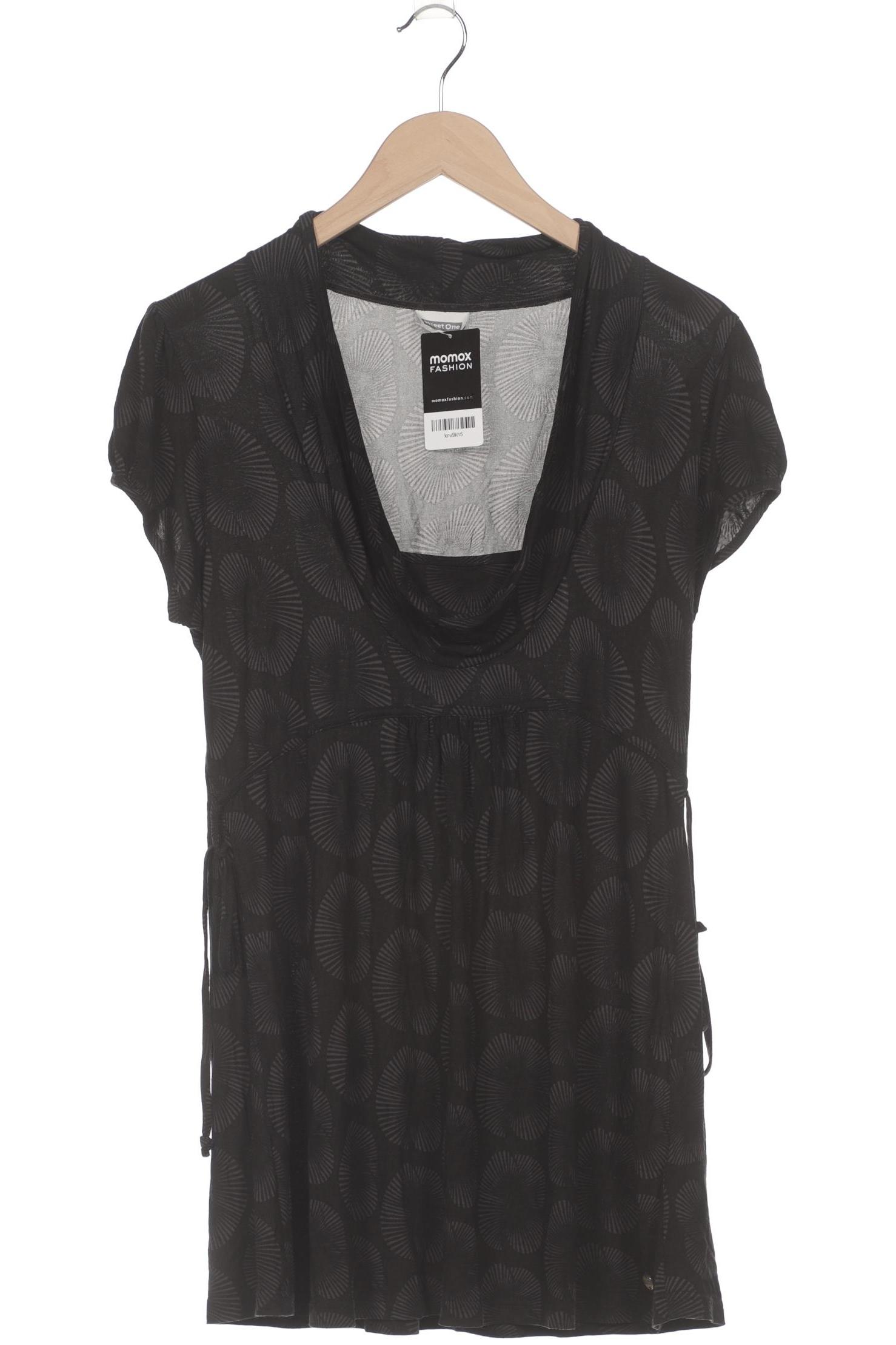 

Street One Damen T-Shirt, schwarz, Gr. 44