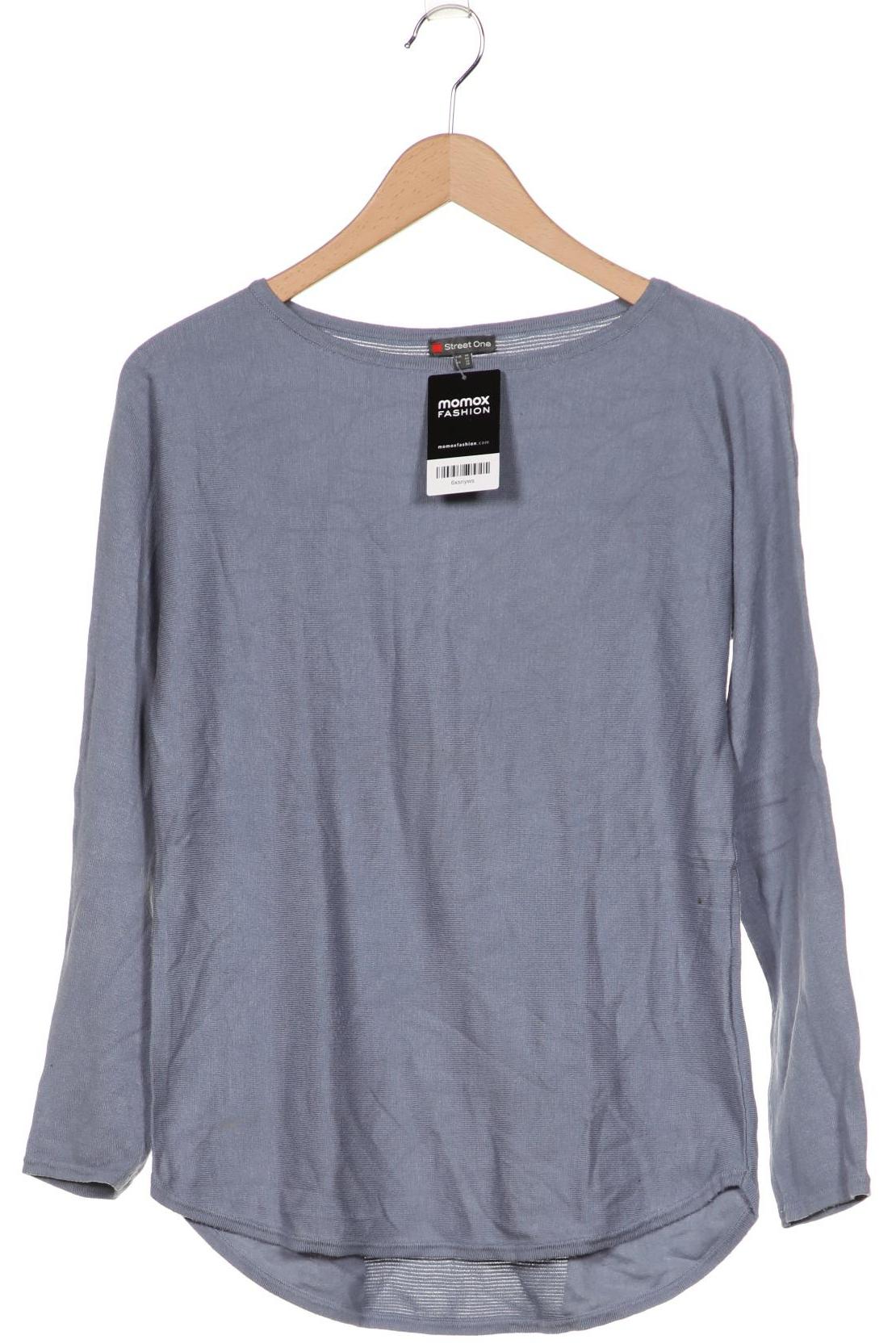 

Street One Damen Pullover, blau, Gr. 36