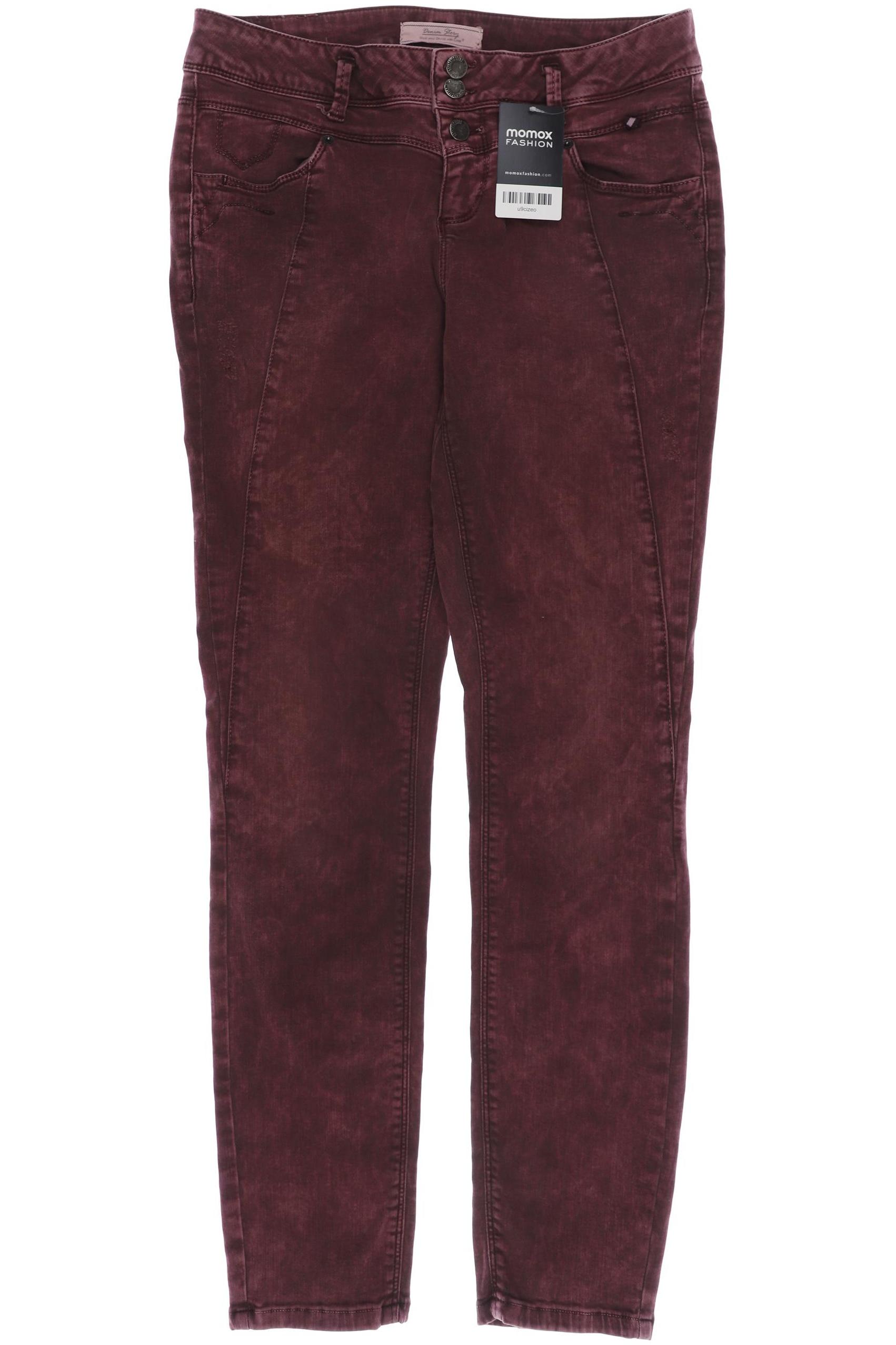 

Street One Damen Jeans, bordeaux, Gr. 27