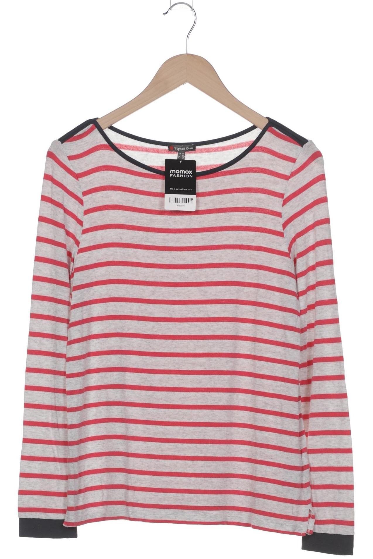 

Street One Damen Langarmshirt, pink, Gr. 38