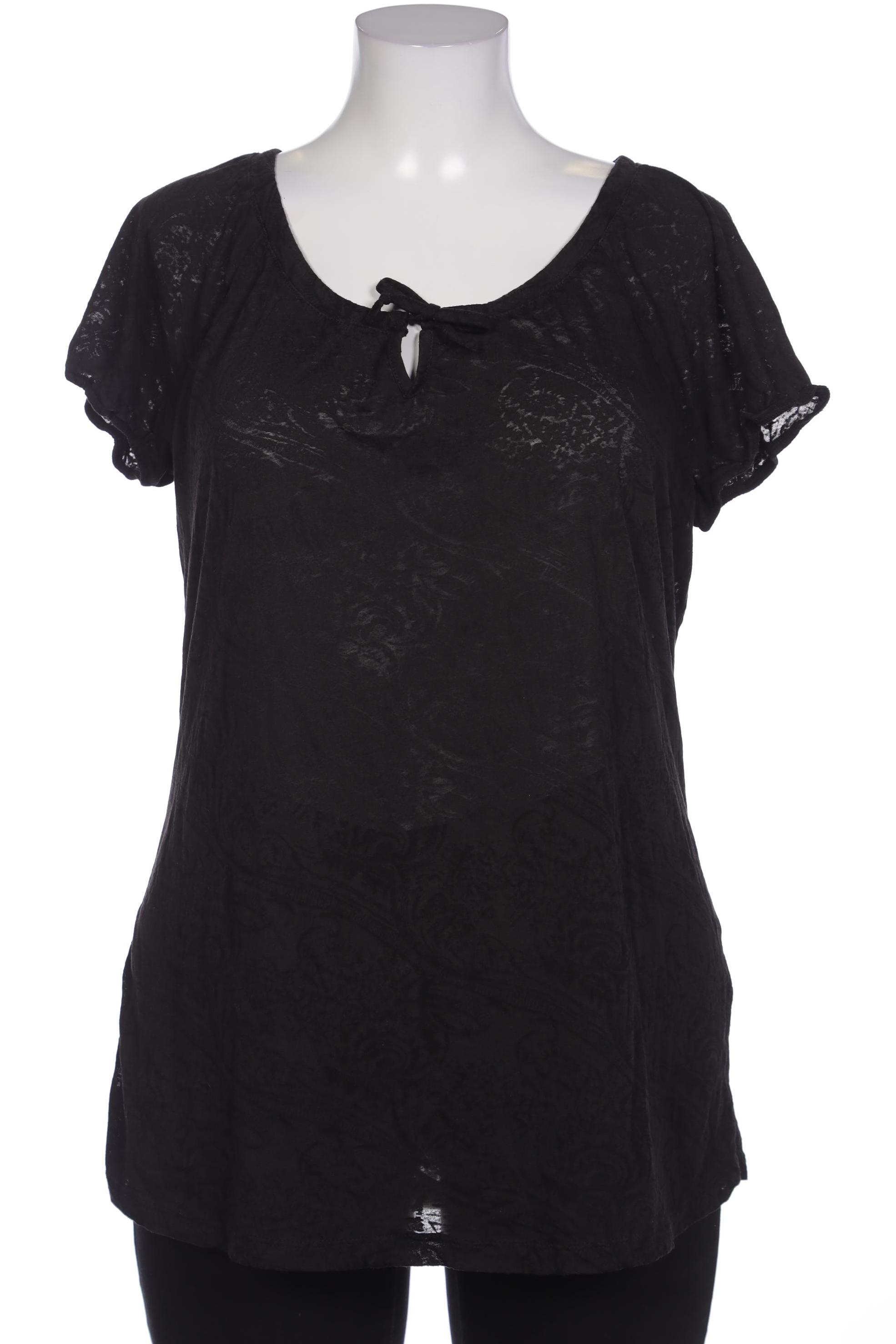 

Street One Damen T-Shirt, schwarz, Gr. 44