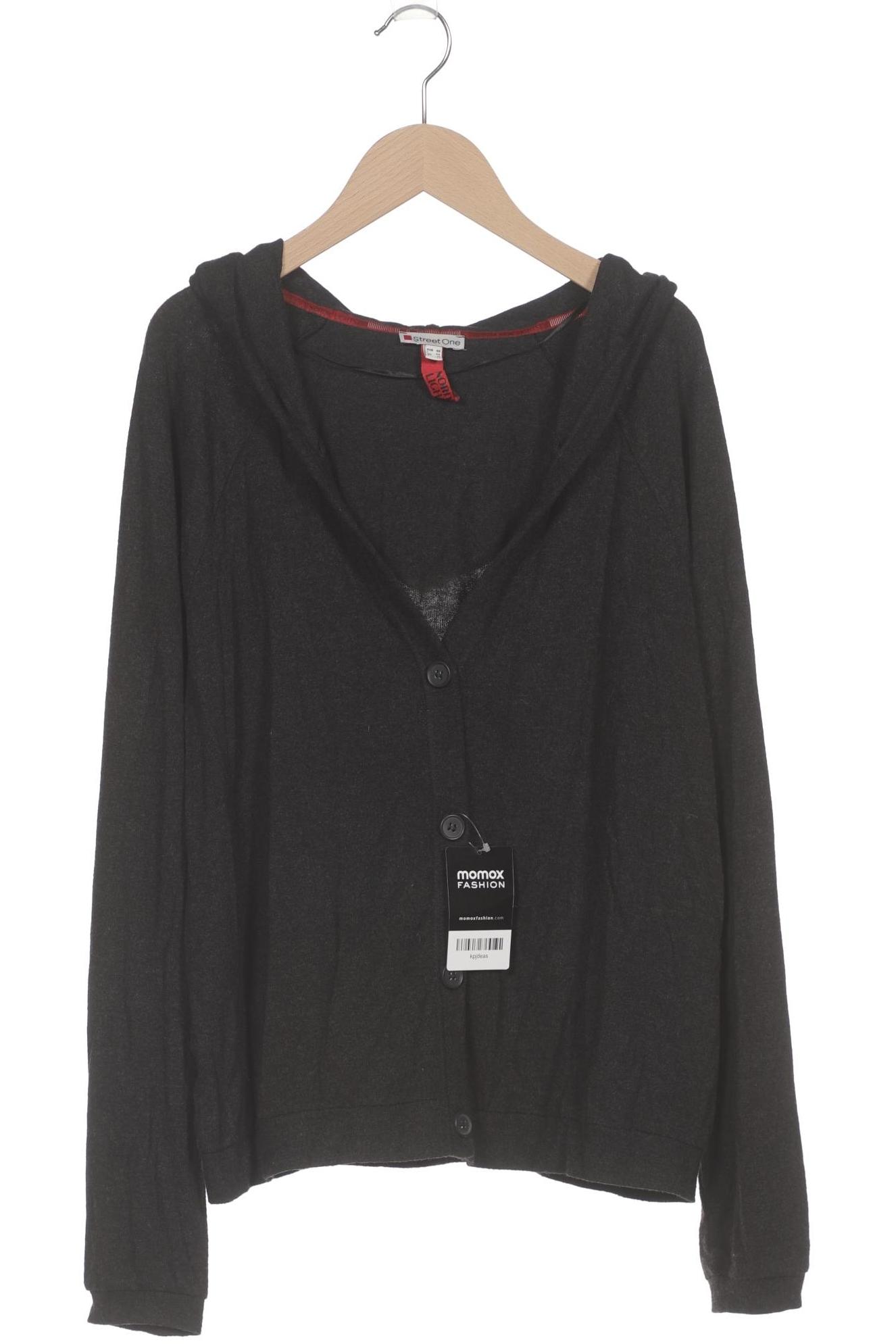 

Street One Damen Strickjacke, grau, Gr. 40