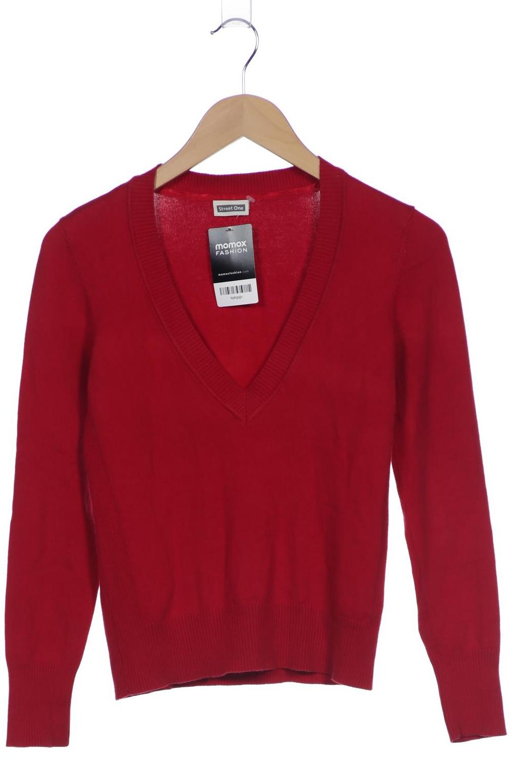 

Street One Damen Pullover, rot, Gr. 36