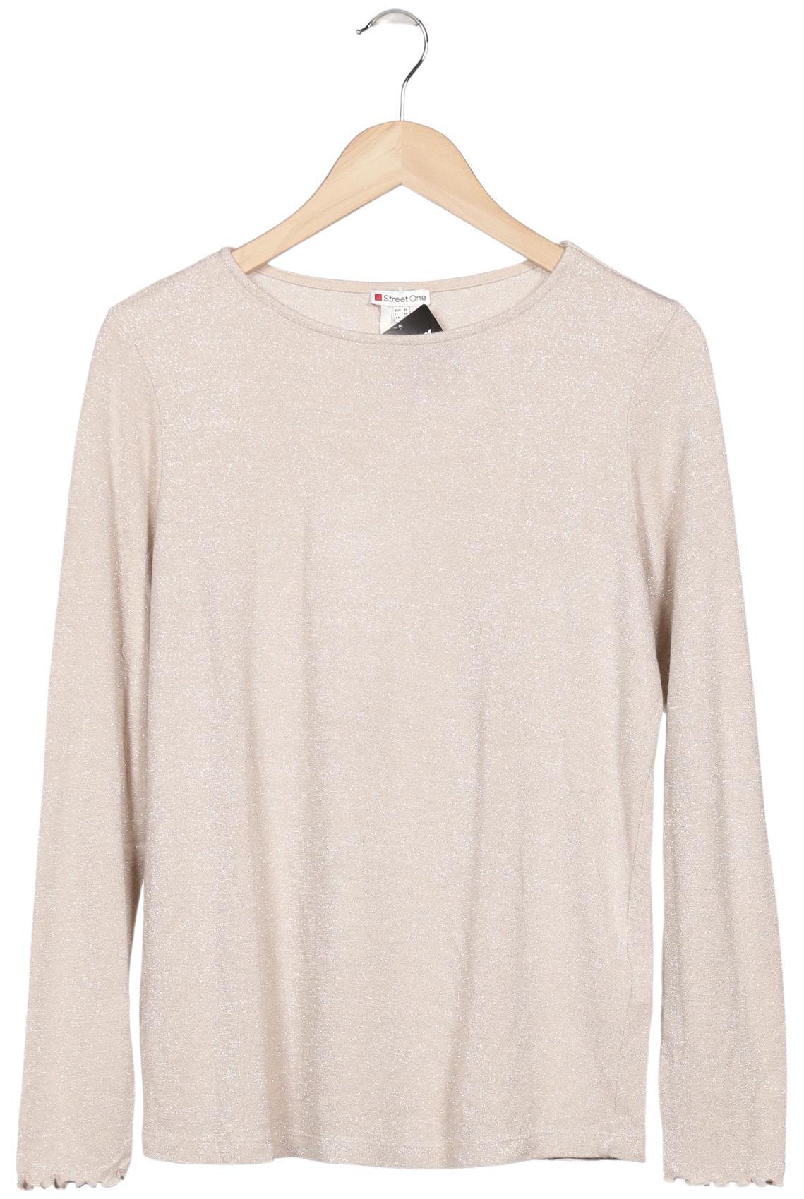 

Street One Damen Langarmshirt, beige, Gr. 40