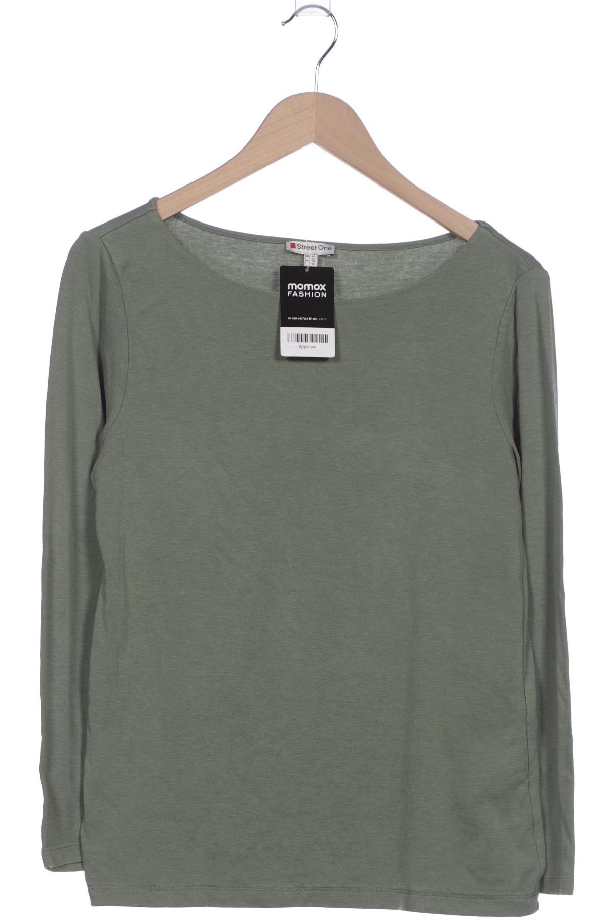 

Street One Damen Langarmshirt, grün, Gr. 42