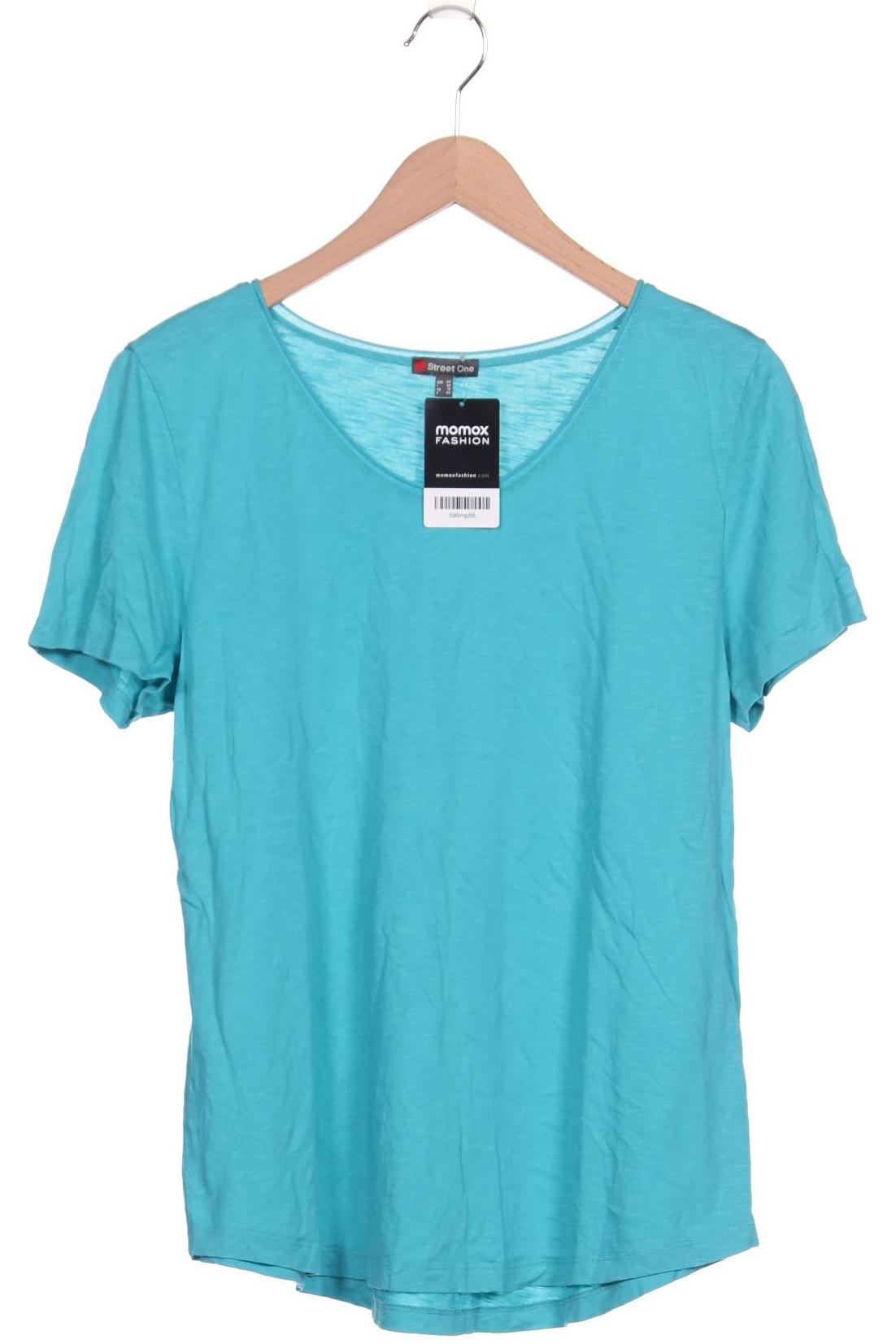 

Street One Damen T-Shirt, türkis, Gr. 44