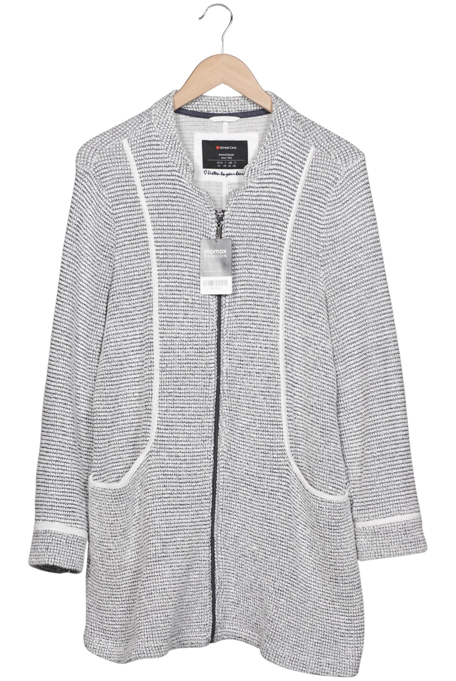 

Street One Damen Strickjacke, grau, Gr. 44