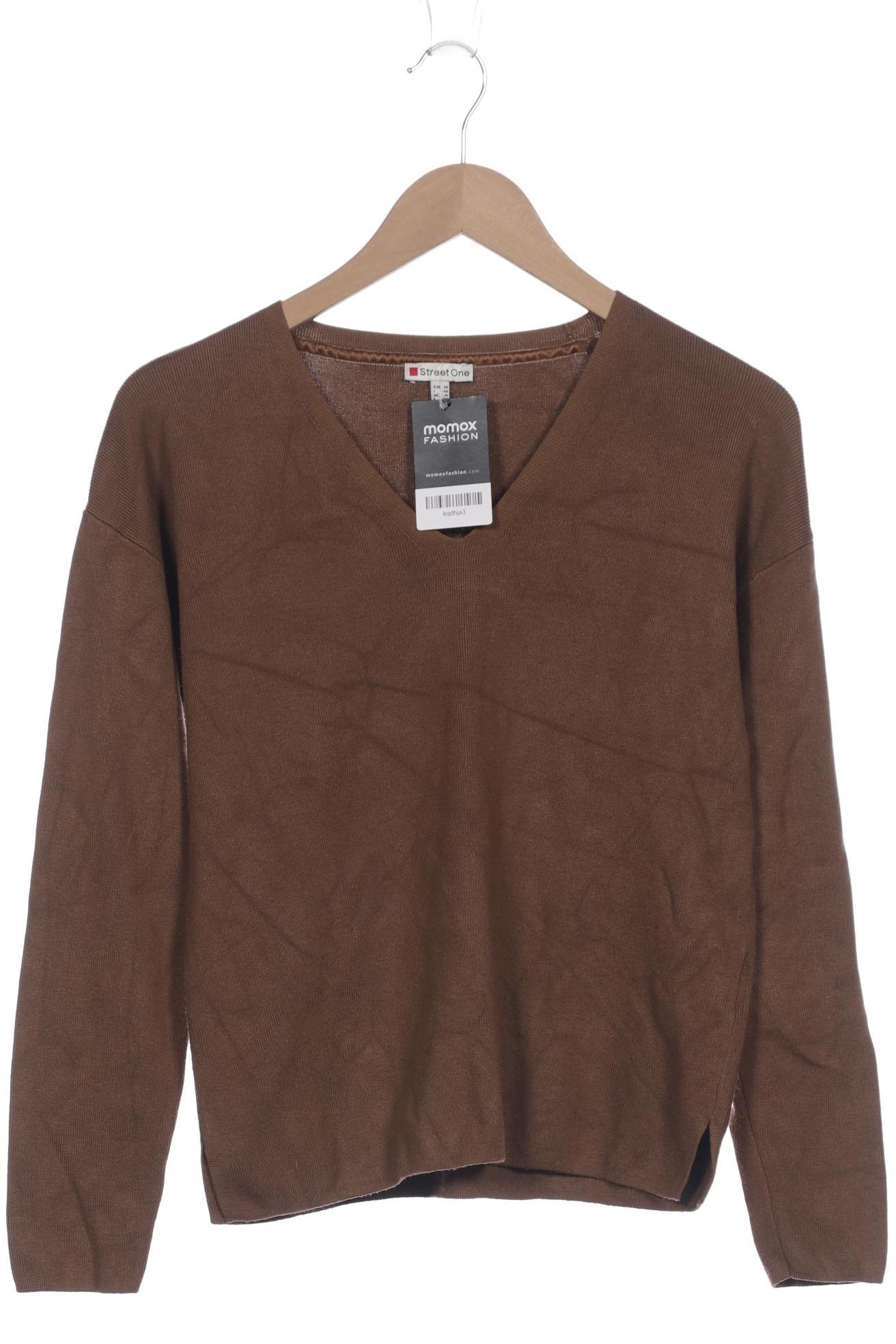

Street One Damen Pullover, braun, Gr. 36