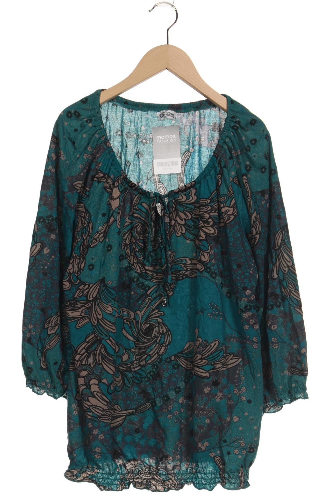 

Street One Damen Langarmshirt, türkis, Gr. 42