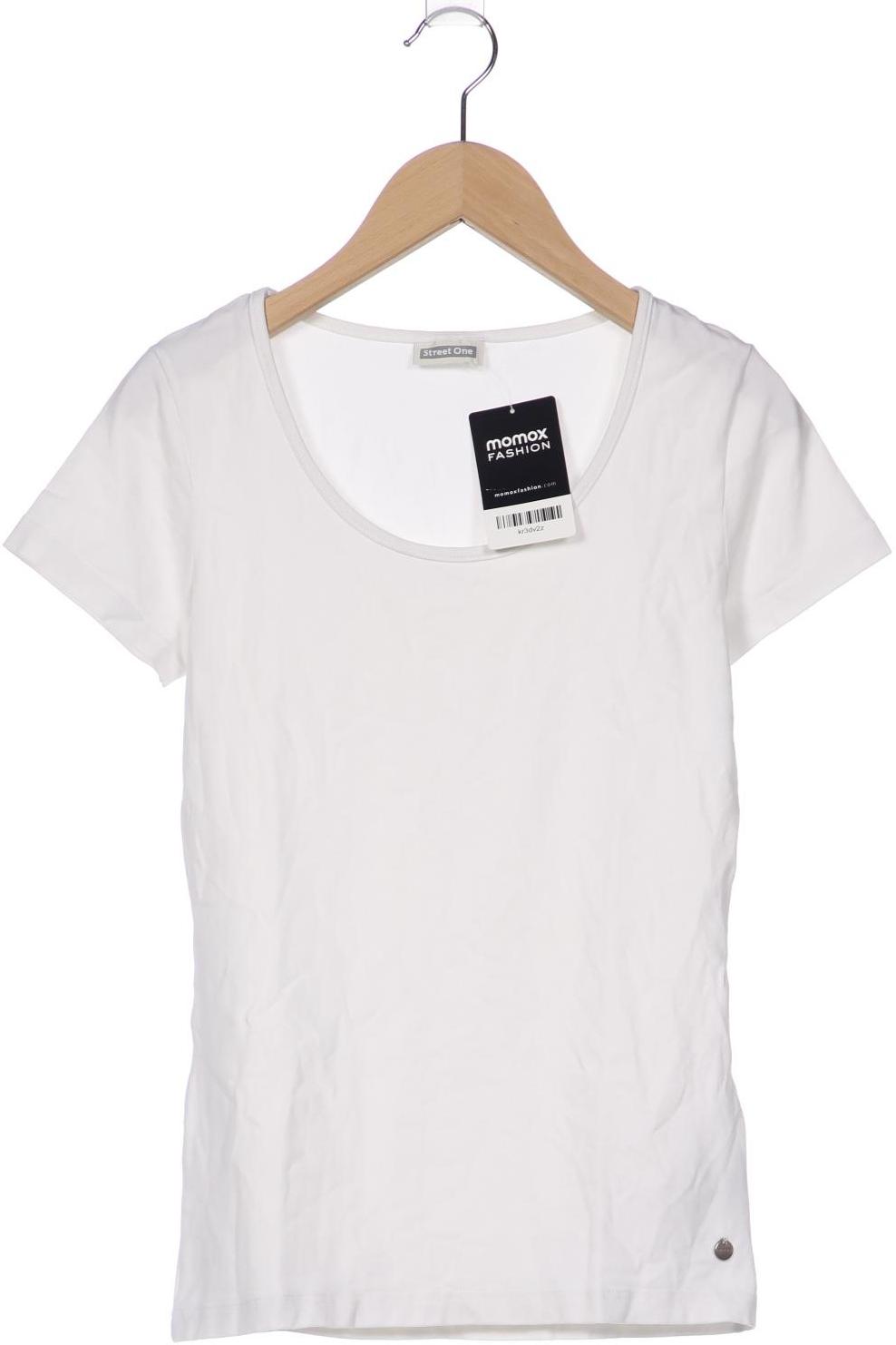 

Street One Damen T-Shirt, weiß, Gr. 36