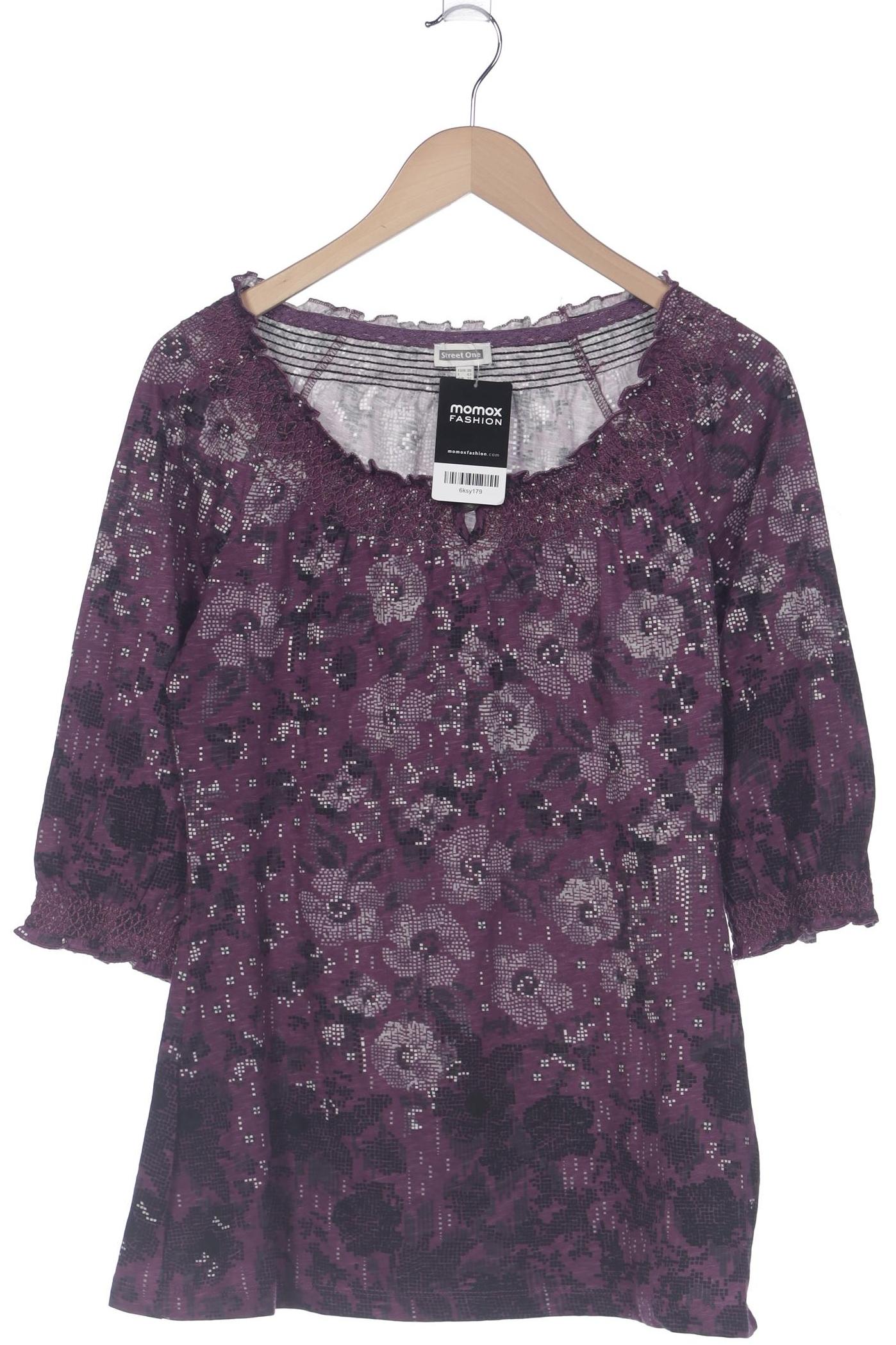 

Street One Damen Langarmshirt, flieder, Gr. 38