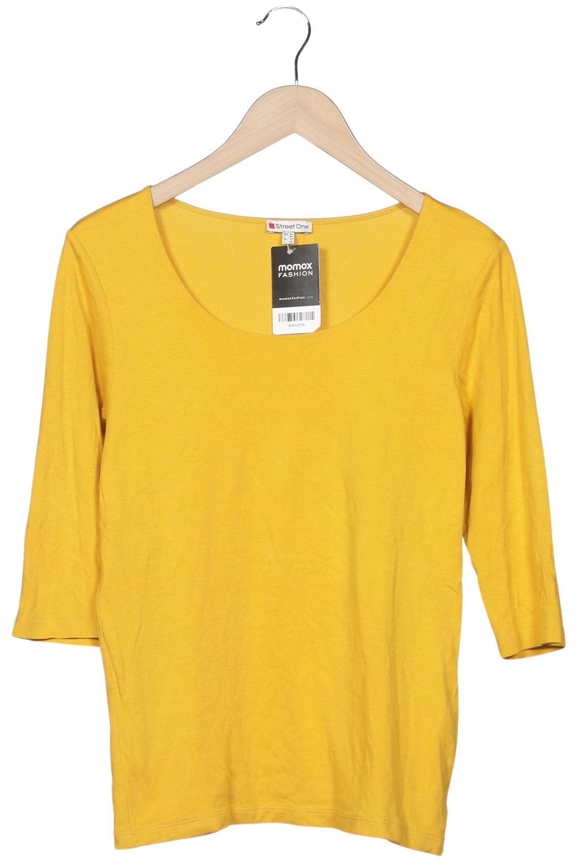 

Street One Damen Langarmshirt, gelb, Gr. 40