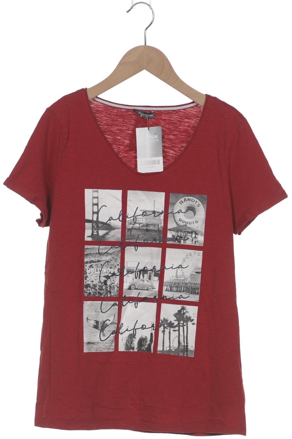 

Street One Damen T-Shirt, bordeaux, Gr. 40