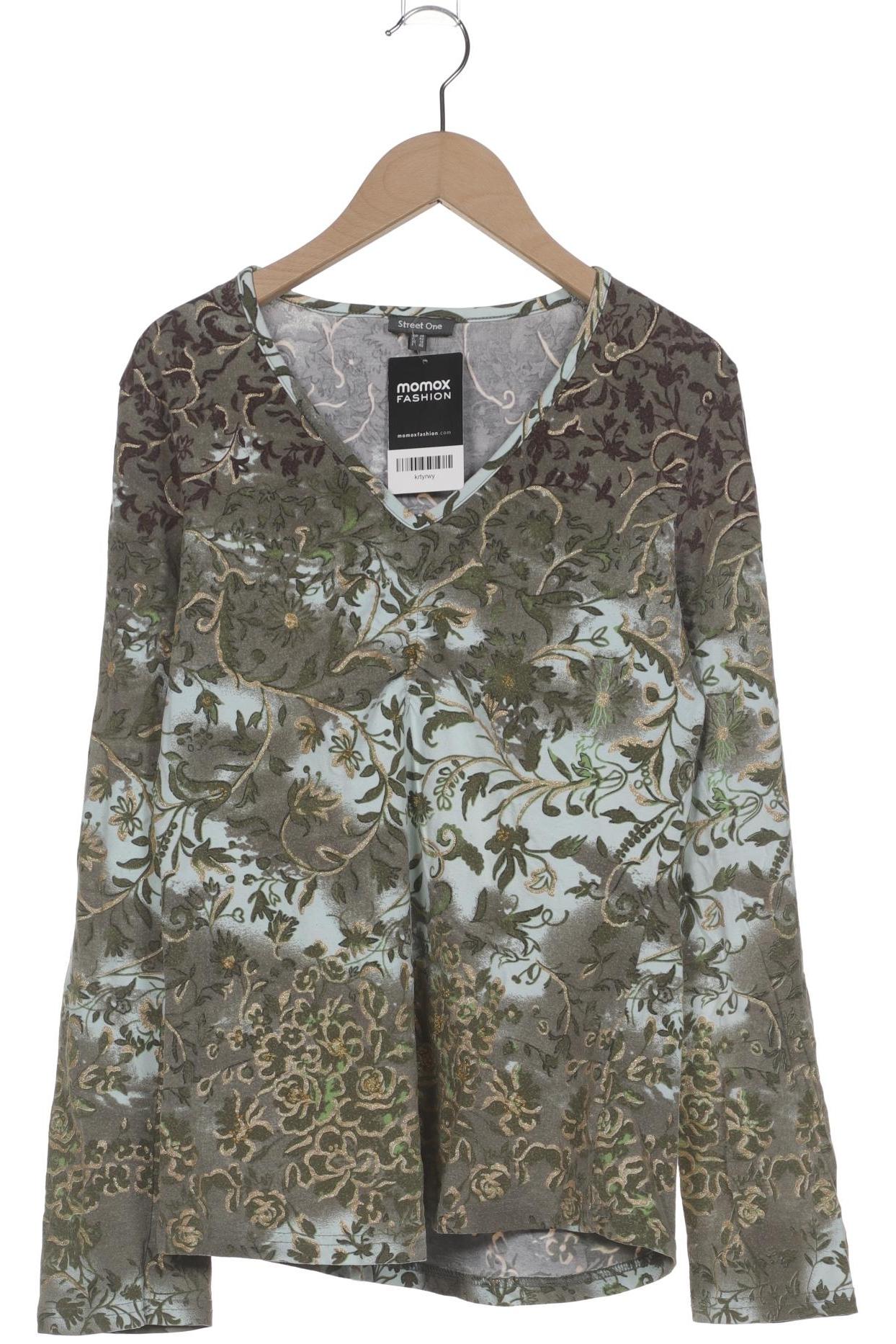 

Street One Damen Langarmshirt, grün, Gr. 38