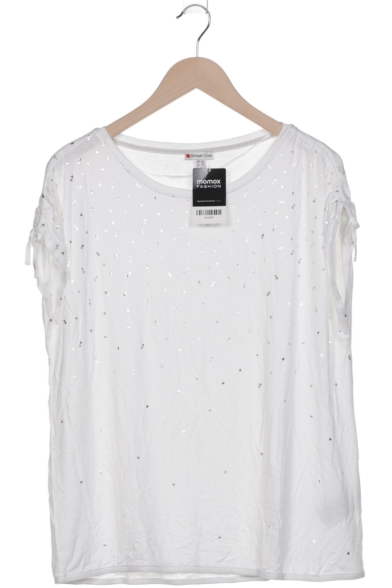 

Street One Damen T-Shirt, weiß, Gr. 44