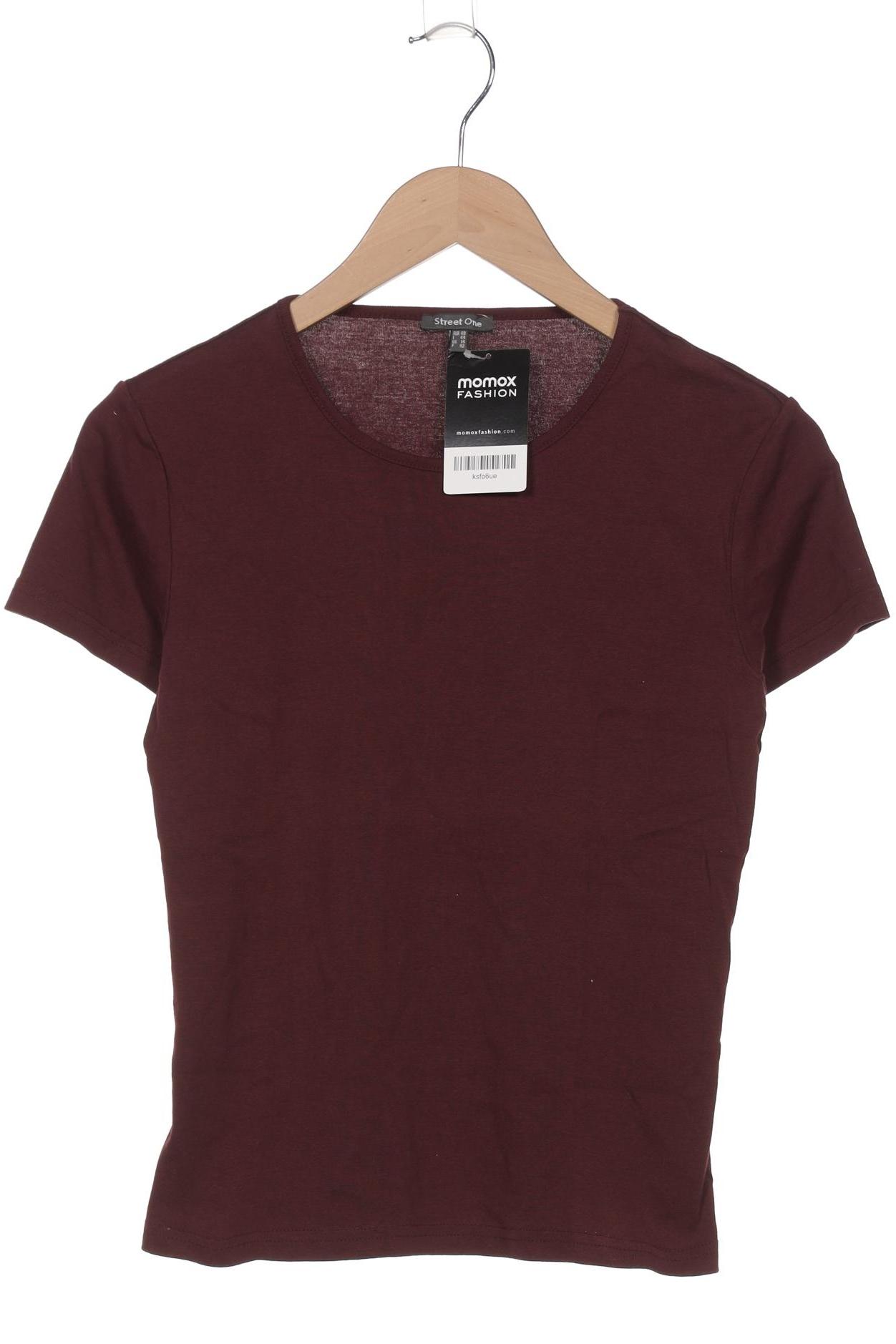 

Street One Damen T-Shirt, bordeaux, Gr. 40